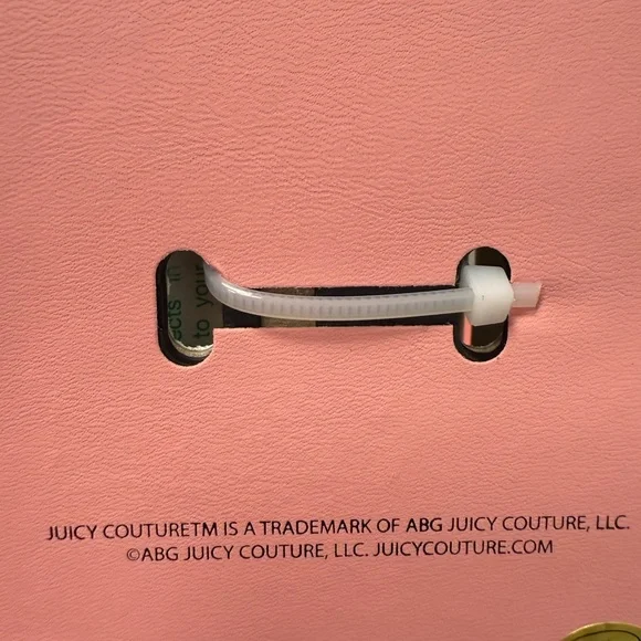 Juicy Couture Los Angeles NWT Statement Gold  Pink Face Bling Rhinestone Watch - Picture 8 of 8